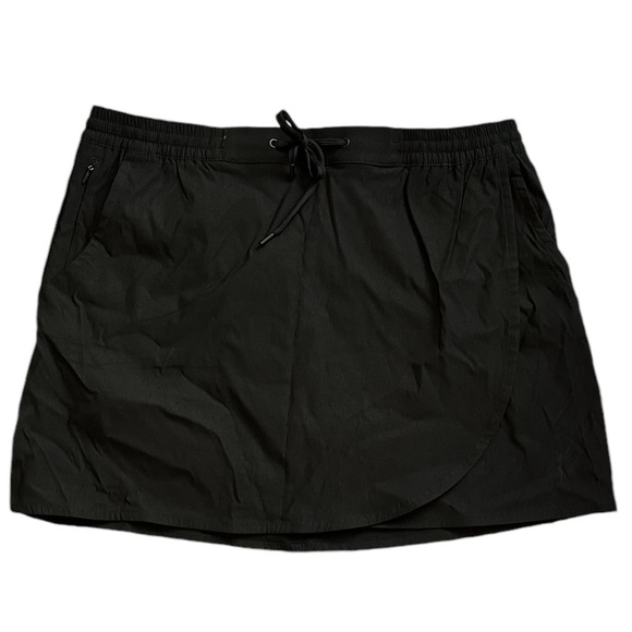 NEW Eddie Bauer Ladies' Tulip Hem Skort Black - Size L - Picture 6 of 12